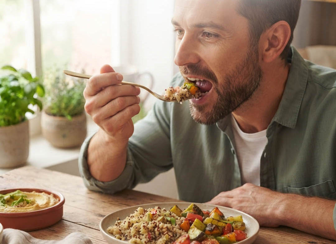 Comés muy rápido ya veces sentiste pesadez o ansiedad por seguir comiendo?