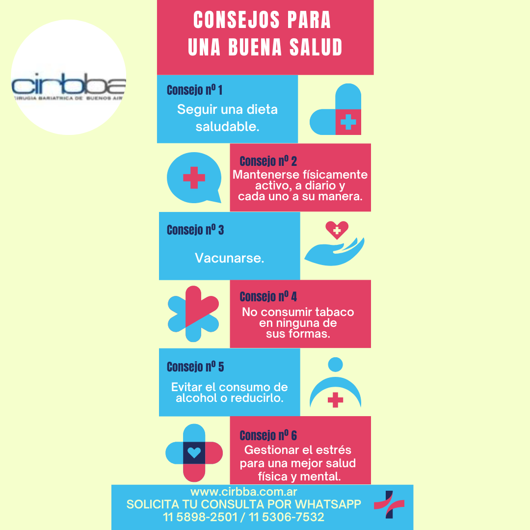 Consejos para una buena salud