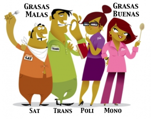 Las grasas que comemos