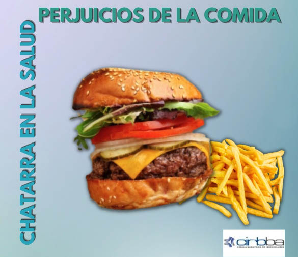 Perjuicios de la comida chatarra en la salud