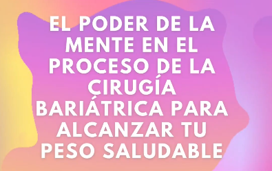 El poder de la mente para perder peso