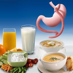 Recomendaciones alimentarias para despues de una cirugía bariátrica