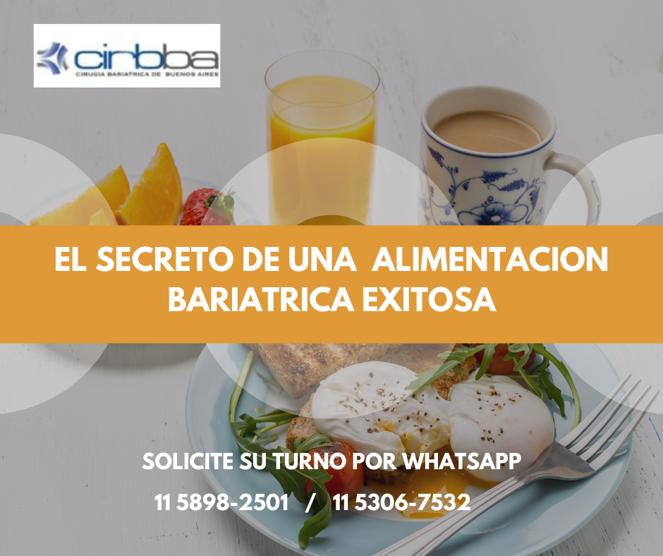 El secreto de una alimentación bariátrica exitosa