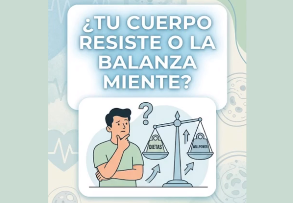 Tu balanza miente o tu cuerpo resiste?