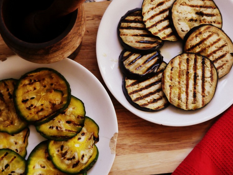 Verduras a la plancha Verduras a la plancha